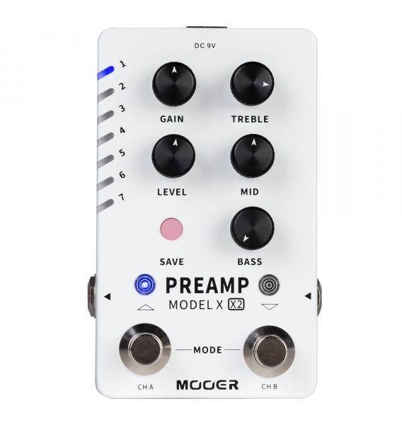 Preampli électrique Mooer Preamp Model X2