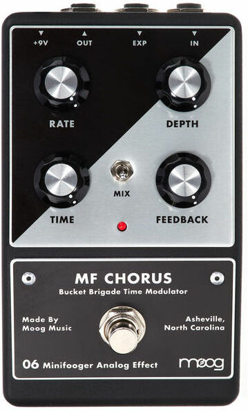 Moog Minifooger Chorus - PÉdale Chorus / Flanger / Phaser / Tremolo - Main picture