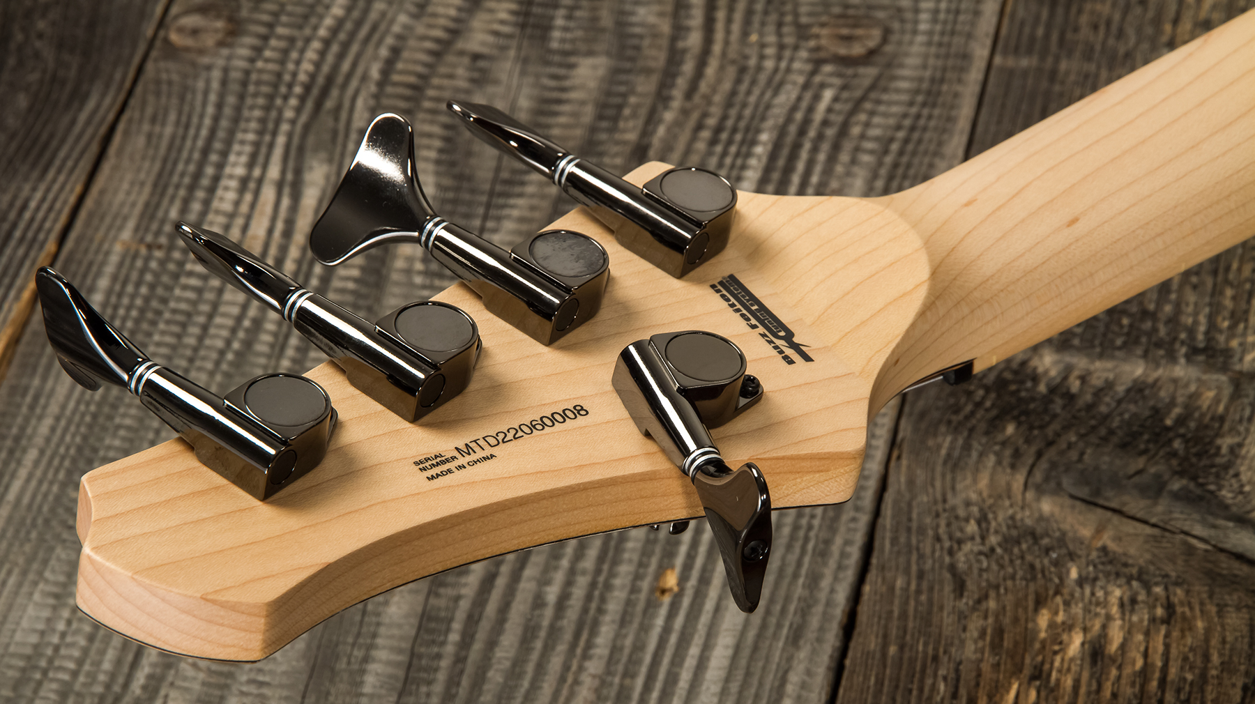 Mtd Kz5mp-ng Kingston 5c Active Mn - Natural Gloss - Basse Électrique Solid Body - Variation 7