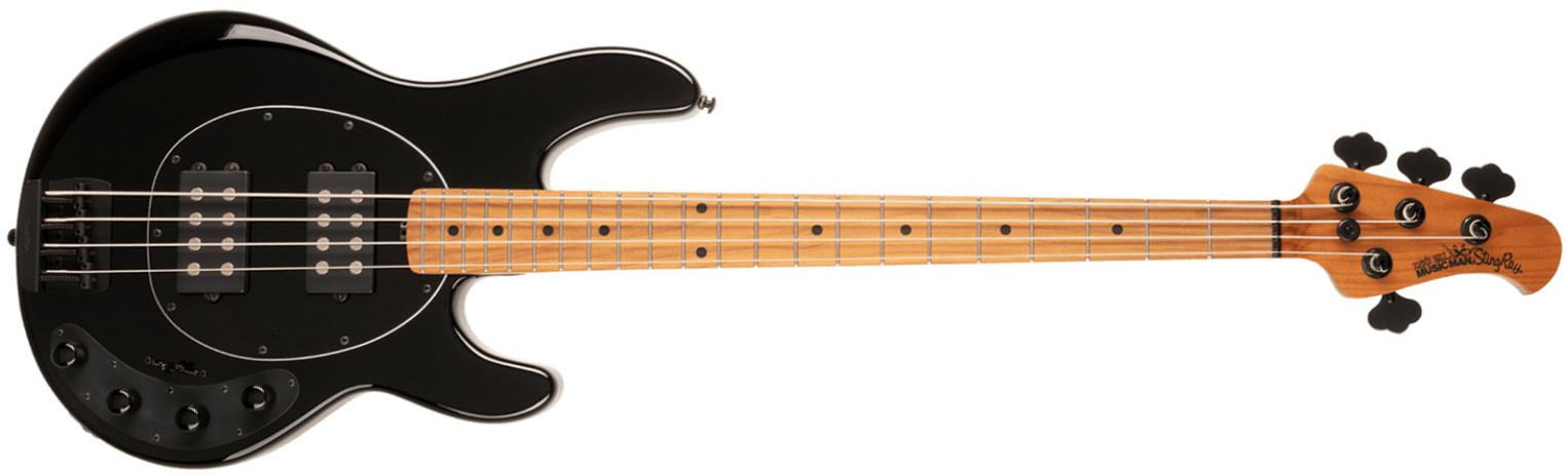 Music Man Stingray Special 2h 2020 Active Mn - Black - Basse Électrique Solid Body - Main picture