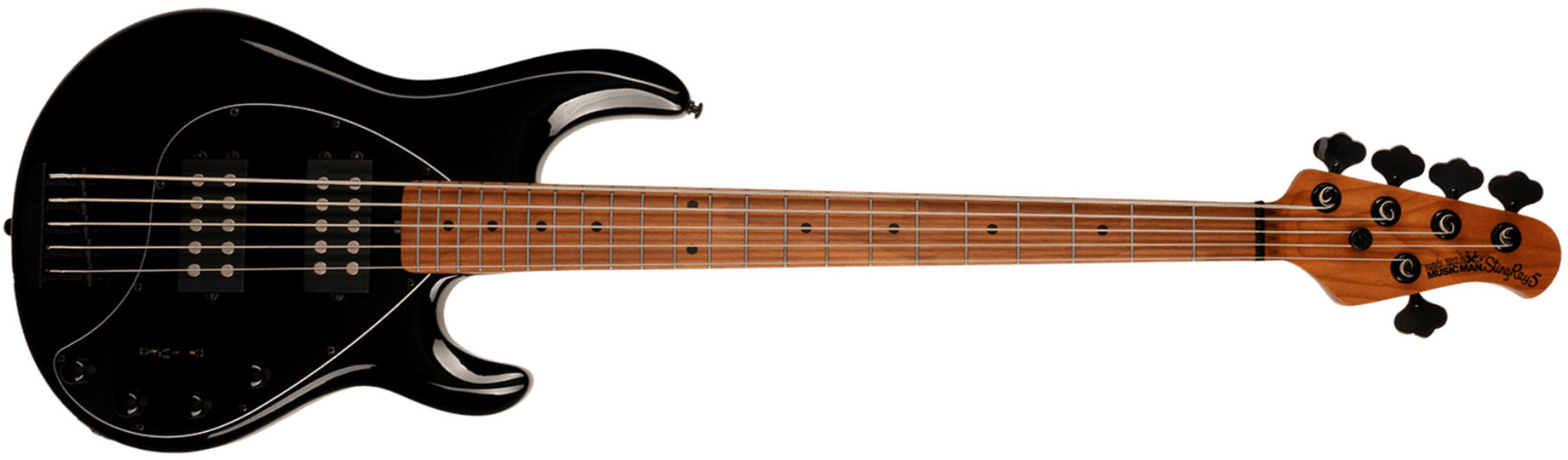 Music Man Stingray Special 5c 2h 2020 Active Mn - Black - Basse Électrique Solid Body - Main picture