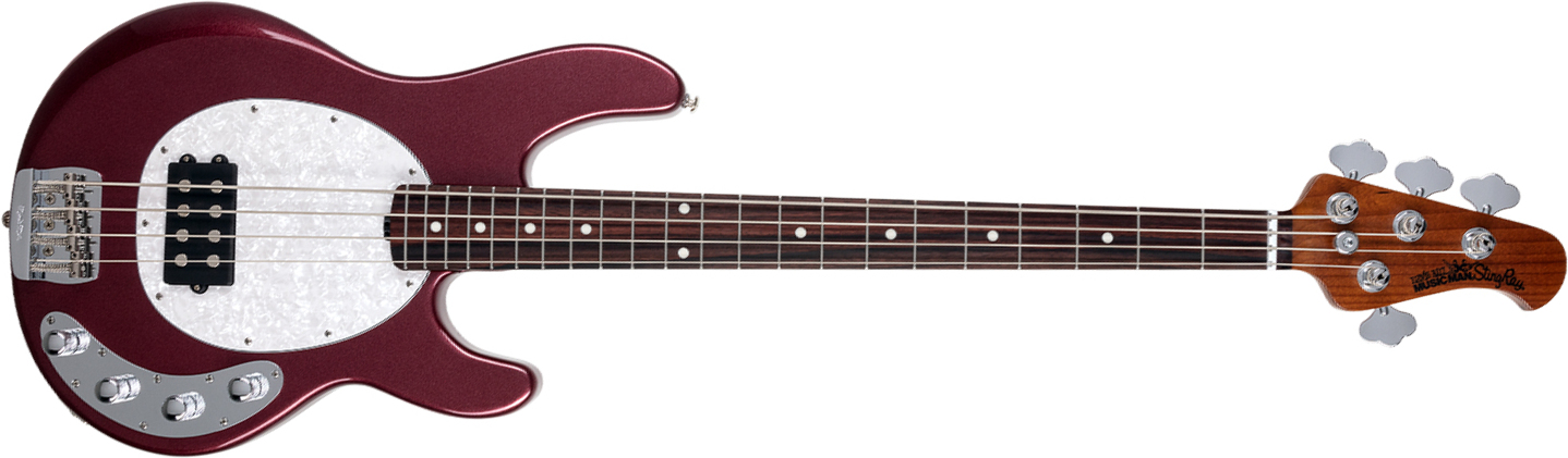 Music Man Stingray Special H 2020 Active Rw - Maroon Mist - Basse Électrique Solid Body - Main picture