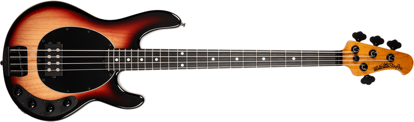 Music Man Stingray Special H Active Eb +housse - Faded Vintage Sunburst - Basse Électrique Solid Body - Main picture
