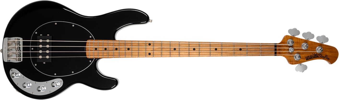 Music Man Stingray Special H Active Mn +housse - Black - Basse Électrique Solid Body - Main picture