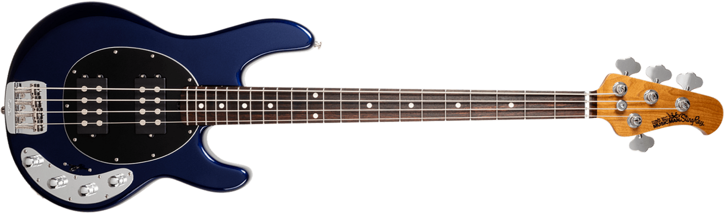 Music Man Stingray Special Hh Active Rw +housse - Butane Blue - Basse Électrique Solid Body - Main picture