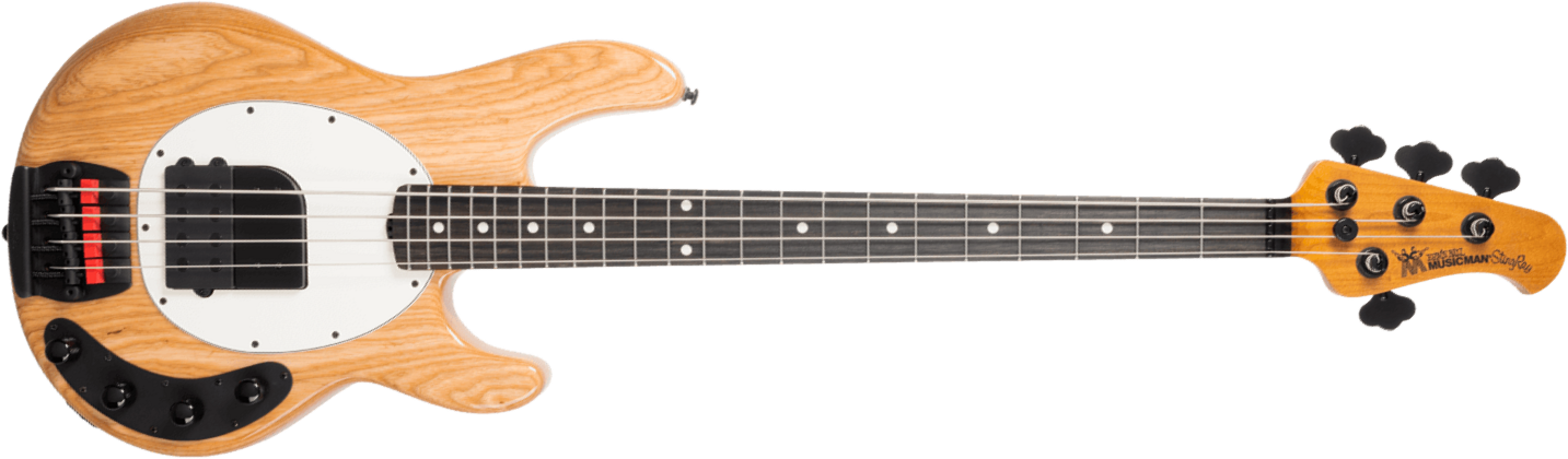 Music Man Tim Commerford Stingray Bass Active Signature Eb - Natural Gloss - Basse Électrique Solid Body - Main picture