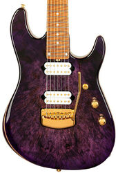 Guitare électrique 7 cordes Music man Jason Richardson 7-string Cutlass - Majora purple