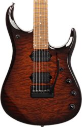 Guitare électrique signature Music man John Petrucci JP15 +Gig Bag - Amber Waves Quilt