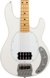 Basse électrique solid body Music man Retro '70s StingRay Bass (USA, MN) - white