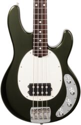 Basse électrique solid body Music man StingRay Special H +Gig Bag - Fallout Green