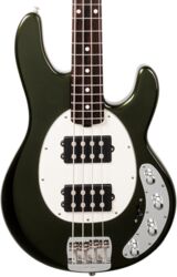 Basse électrique solid body Music man StingRay Special HH +Gig Bag - Fallout Green