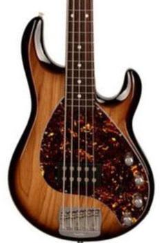 Basse électrique solid body Music man StingRay Special H 5-String (RW) +Gig Bag - Burnt ends