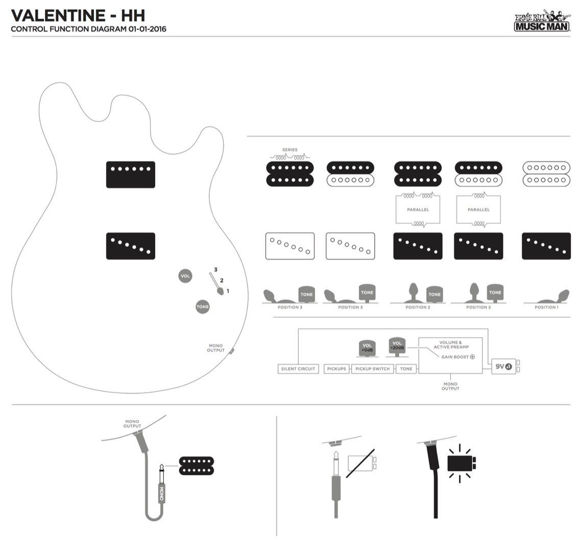 Music Man James Valentine Tremolo Signature (mn) - Satin Natural - Guitare Électrique Double Cut - Variation 2