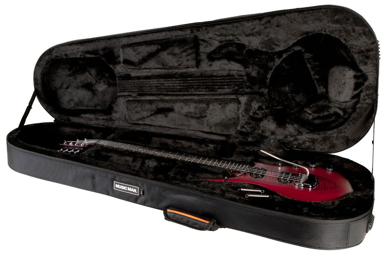 Music Man John Petrucci Majesty 6 Signature 2h Dimarzio Piezo Trem Eb +housse - Amaranth - Guitare Électrique Signature - Variation 5