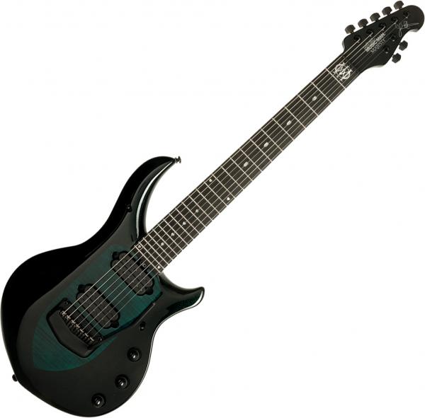 Guitare électrique solid body Music man John Petrucci Majesty 7 - Emerald Sky
