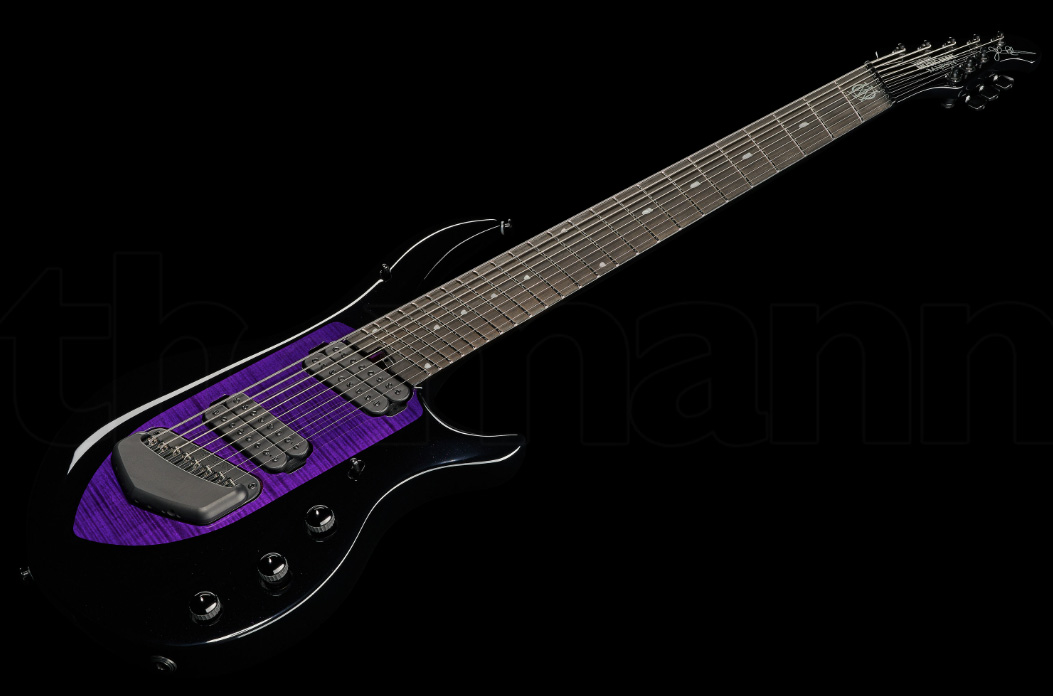 Music Man John Petrucci Majesty 8c Signature 2h Dimarzio Piezo Ht Eb - Wisteria Blossom - Guitare Électrique 8 Et 9 Cordes - Variation 2