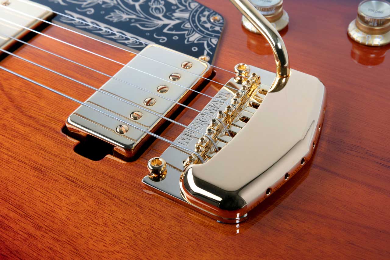 Music Man Mariposa Hh Usa 2h Trem Eb - Sahara Sunset - Guitare Électrique RÉtro Rock - Variation 3