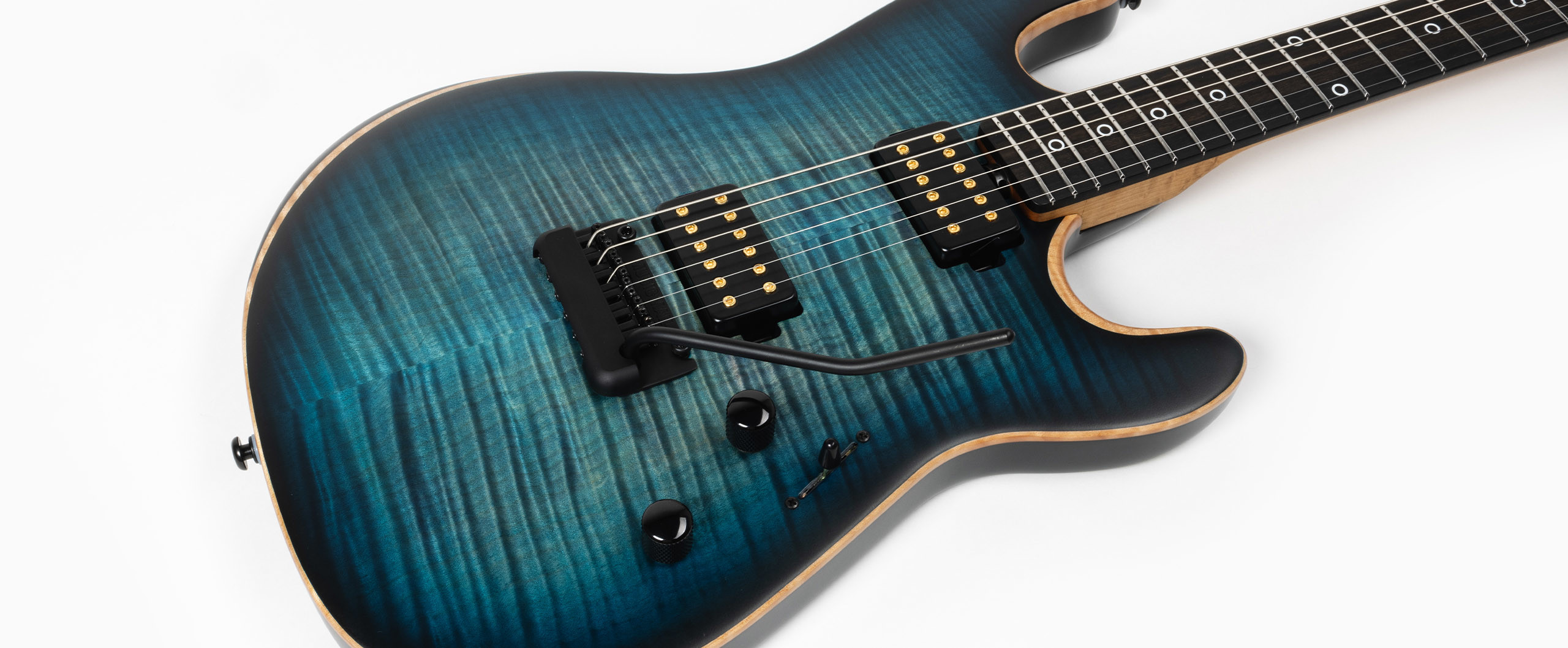 Music Man Rabea Massad Sabre Signature 2h Trem Eb - Carian Burst - Guitare Électrique Signature - Variation 2