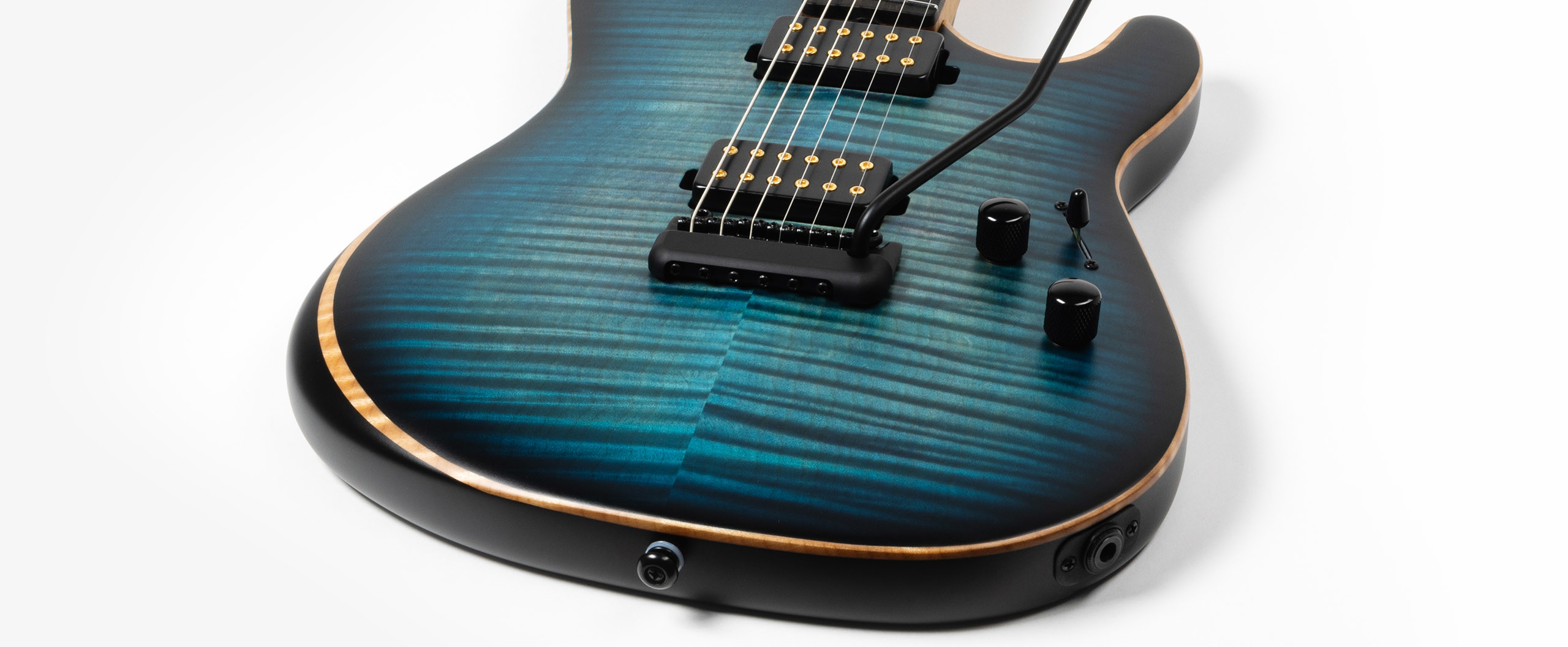 Music Man Rabea Massad Sabre Signature 2h Trem Eb - Carian Burst - Guitare Électrique Signature - Variation 3