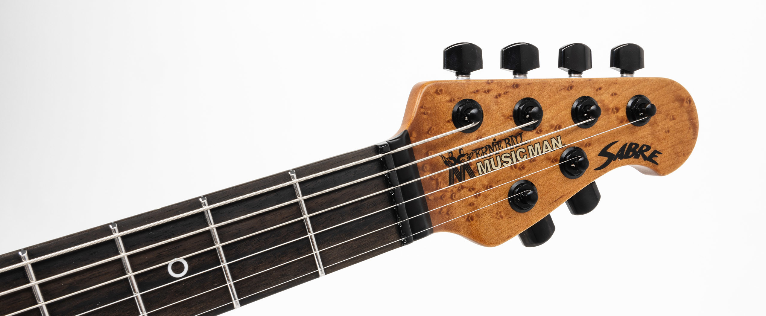 Music Man Rabea Massad Sabre Signature 2h Trem Eb - Vileblood Burst - Guitare Électrique Signature - Variation 7