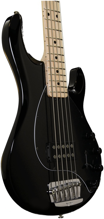 Music Man Stingray Bass 5 H 5-cordes Mn Cobalt - Black - Basse Électrique Solid Body - Variation 1