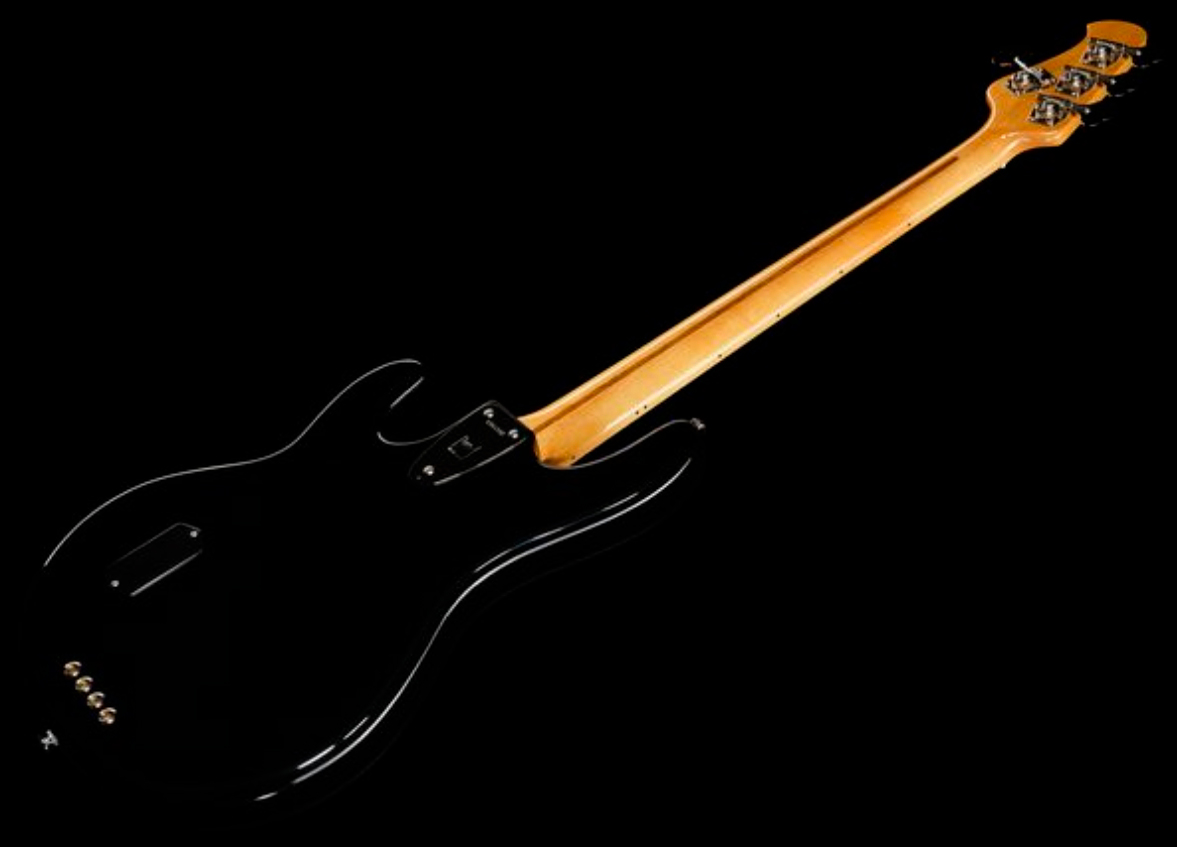 Music Man Stingray Retro 70s Usa Active Mn - Black - Basse Électrique Solid Body - Variation 3