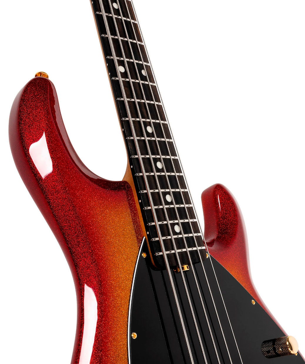 Music Man Stingray Special H 5c Active Eb +housse - Cherry Punch - Basse Électrique Solid Body - Variation 3