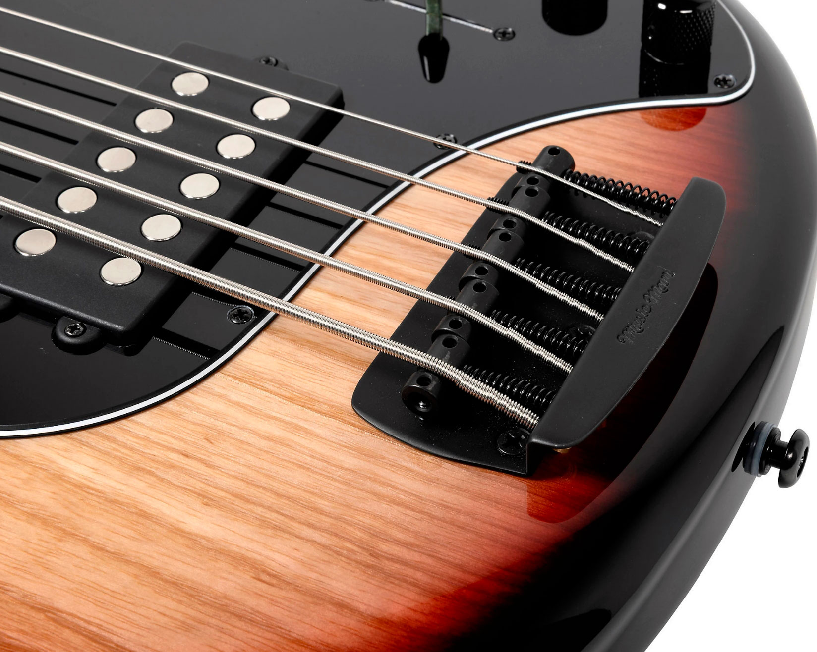 Music Man Stingray Special H 5c Active Eb +housse - Faded Vintage Sunburst - Basse Électrique Solid Body - Variation 4