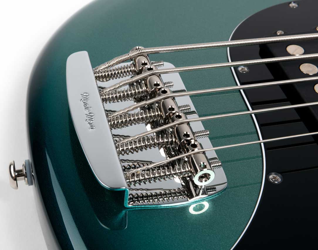 Music Man Stingray Special H 5c Active Mn +housse - Frost Green - Basse Électrique Solid Body - Variation 4
