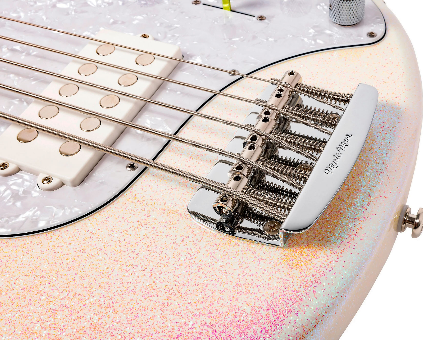 Music Man Stingray Special H 5c Active Mn +housse - Dazzler - Basse Électrique Solid Body - Variation 4