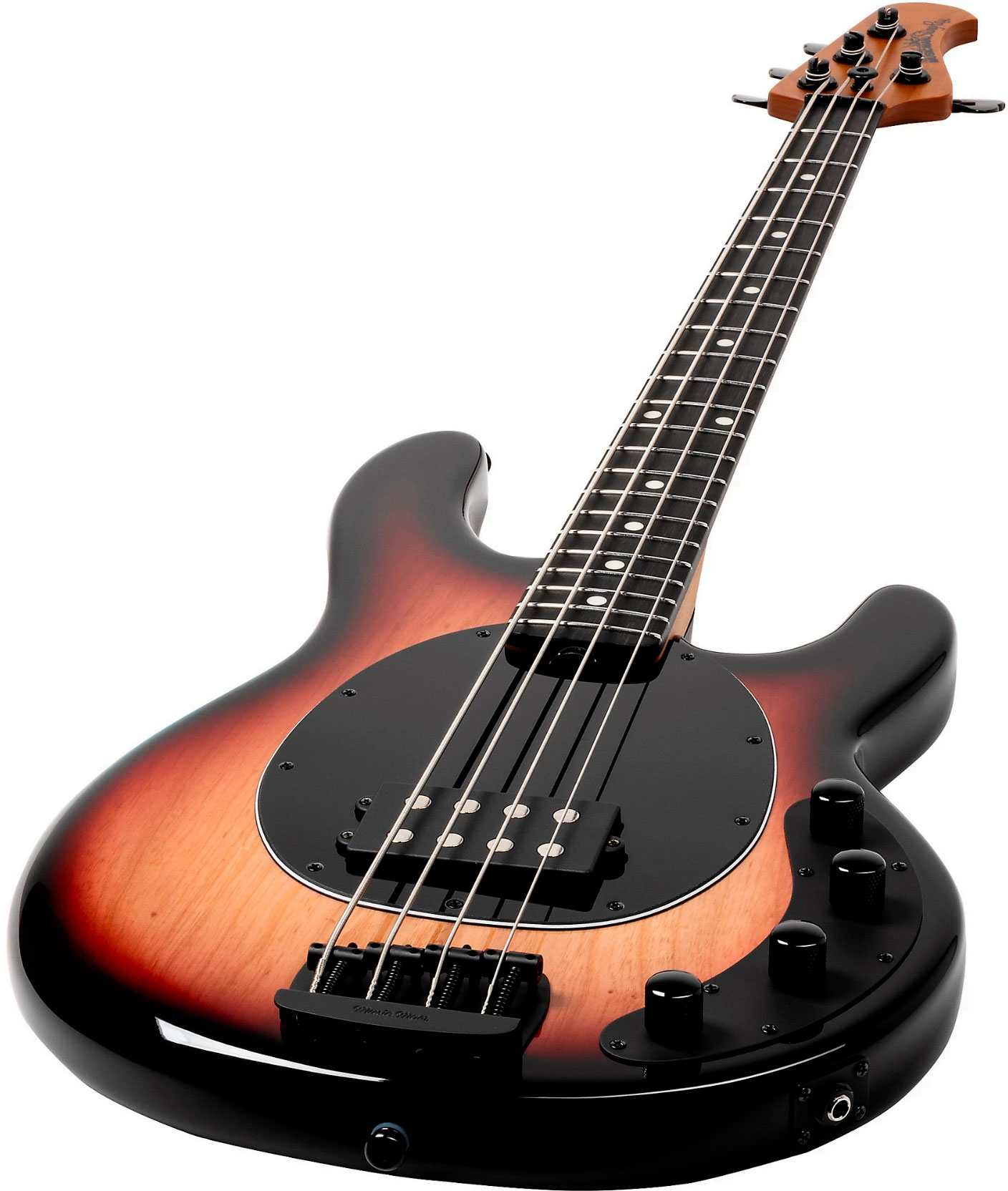 Music Man Stingray Special H Active Eb +housse - Faded Vintage Sunburst - Basse Électrique Solid Body - Variation 2