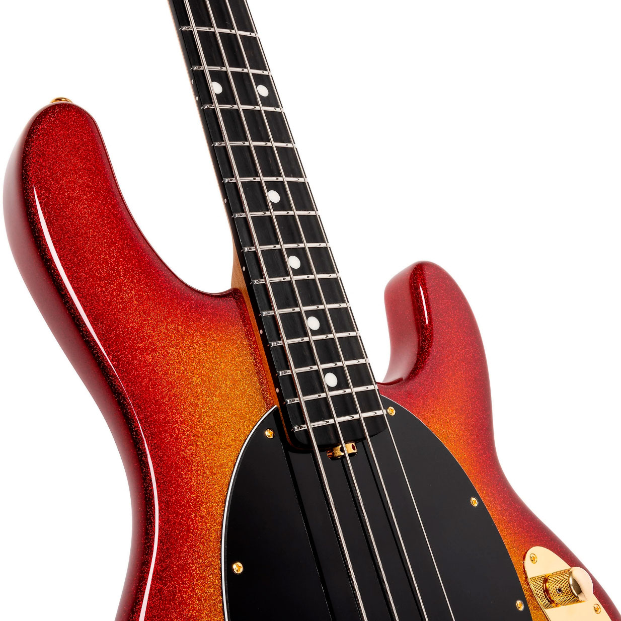 Music Man Stingray Special H Active Eb +housse - Cherry Punch - Basse Électrique Solid Body - Variation 3