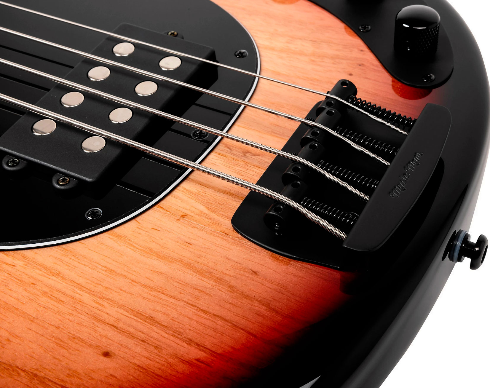 Music Man Stingray Special H Active Eb +housse - Faded Vintage Sunburst - Basse Électrique Solid Body - Variation 4