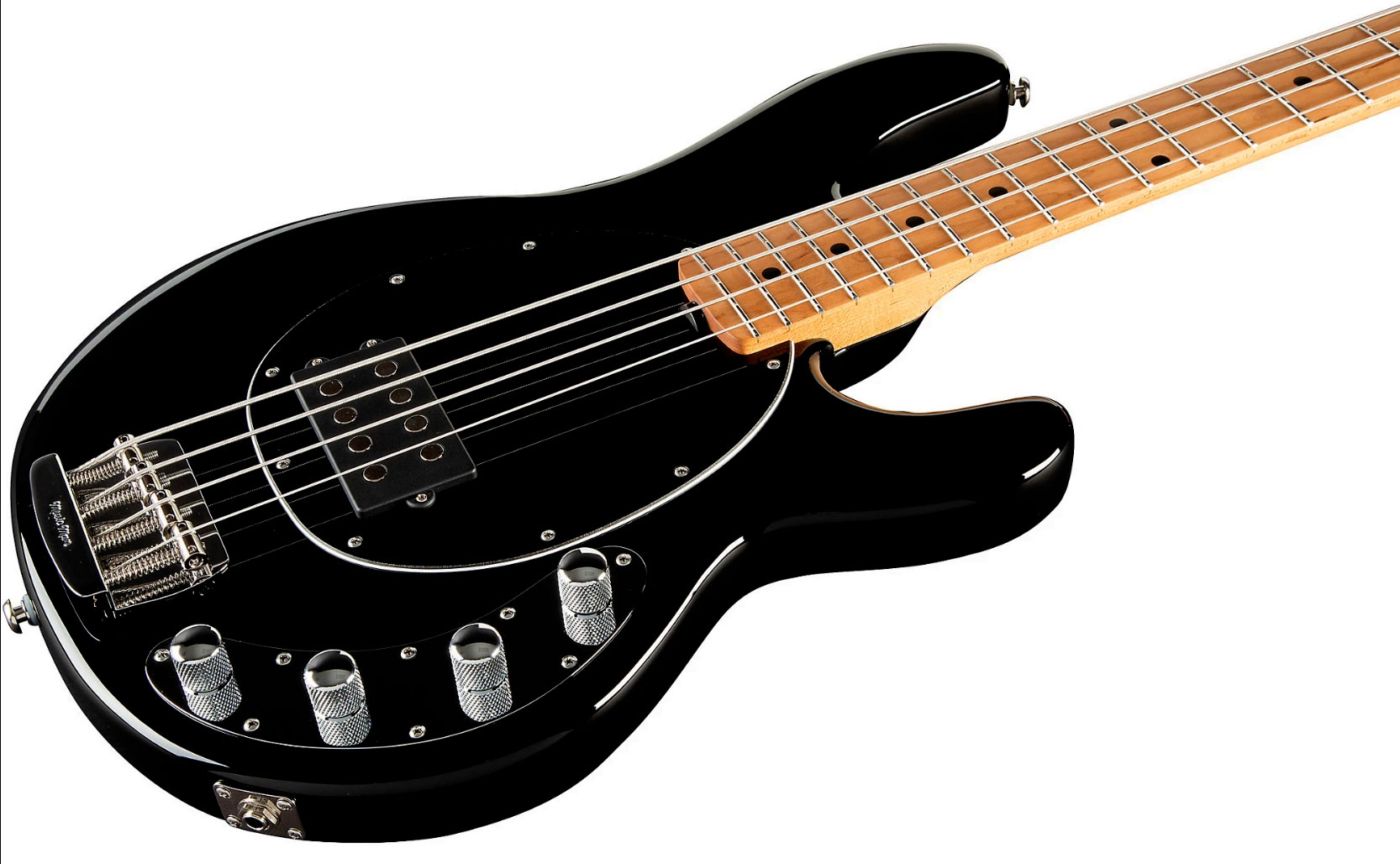 Music Man Stingray Special H Active Mn +housse - Black - Basse Électrique Solid Body - Variation 3