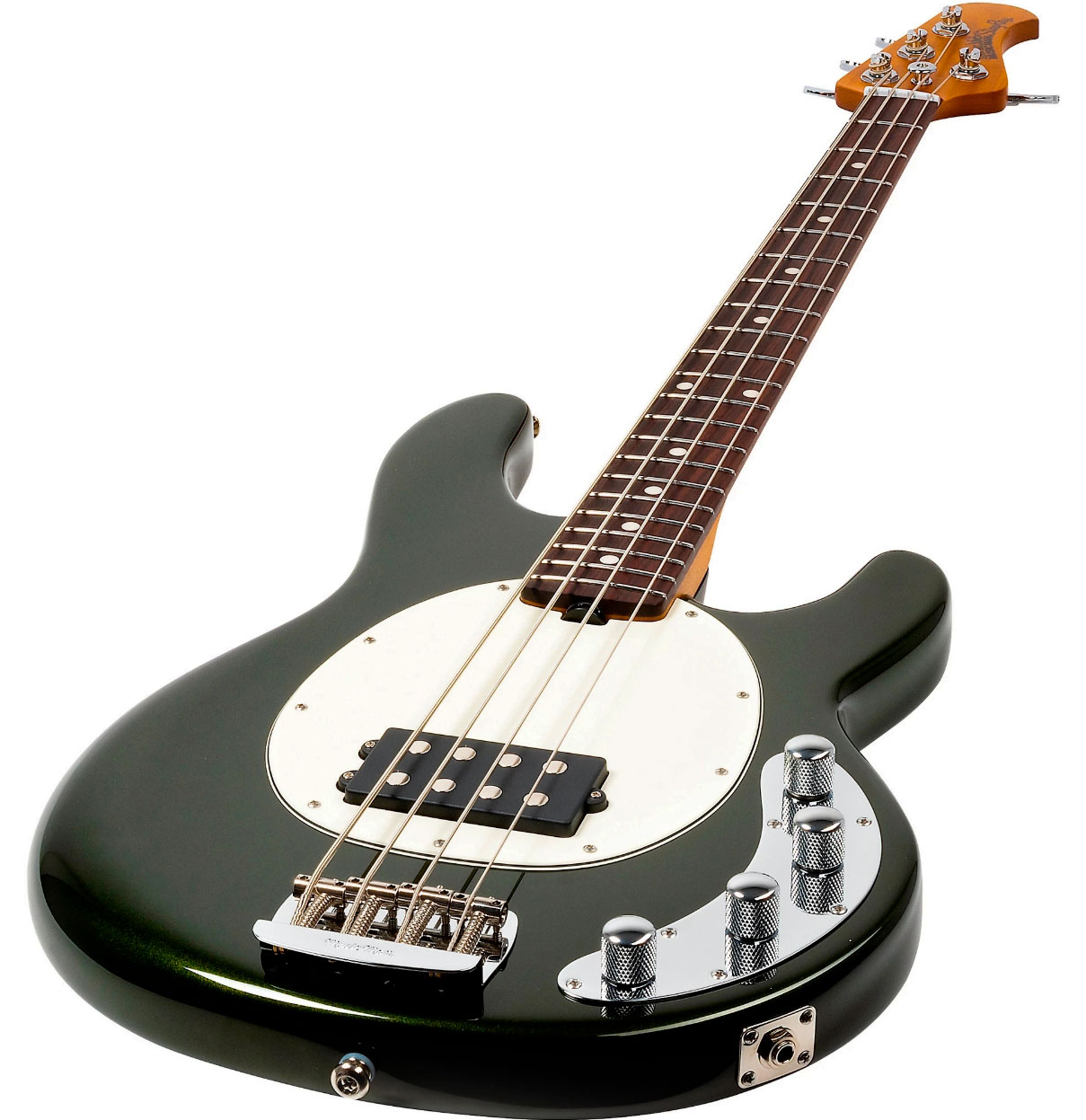 Music Man Stingray Special H Active Rw +housse - Fallout Green - Basse Électrique Solid Body - Variation 2