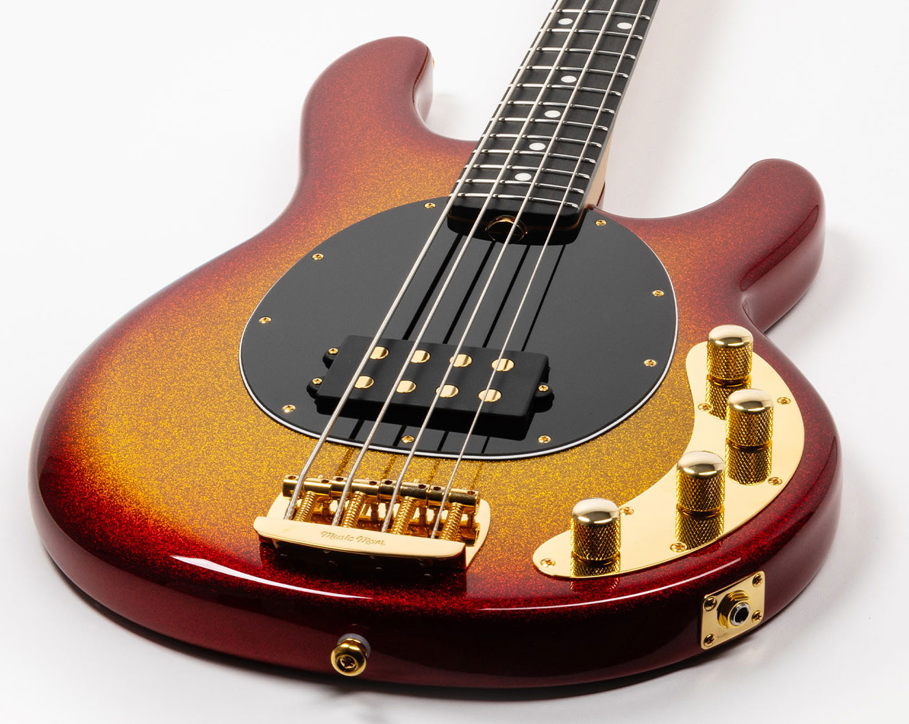 Music Man Stingray Special Hh Active Eb +housse - Cherry Punch - Basse Électrique Solid Body - Variation 2