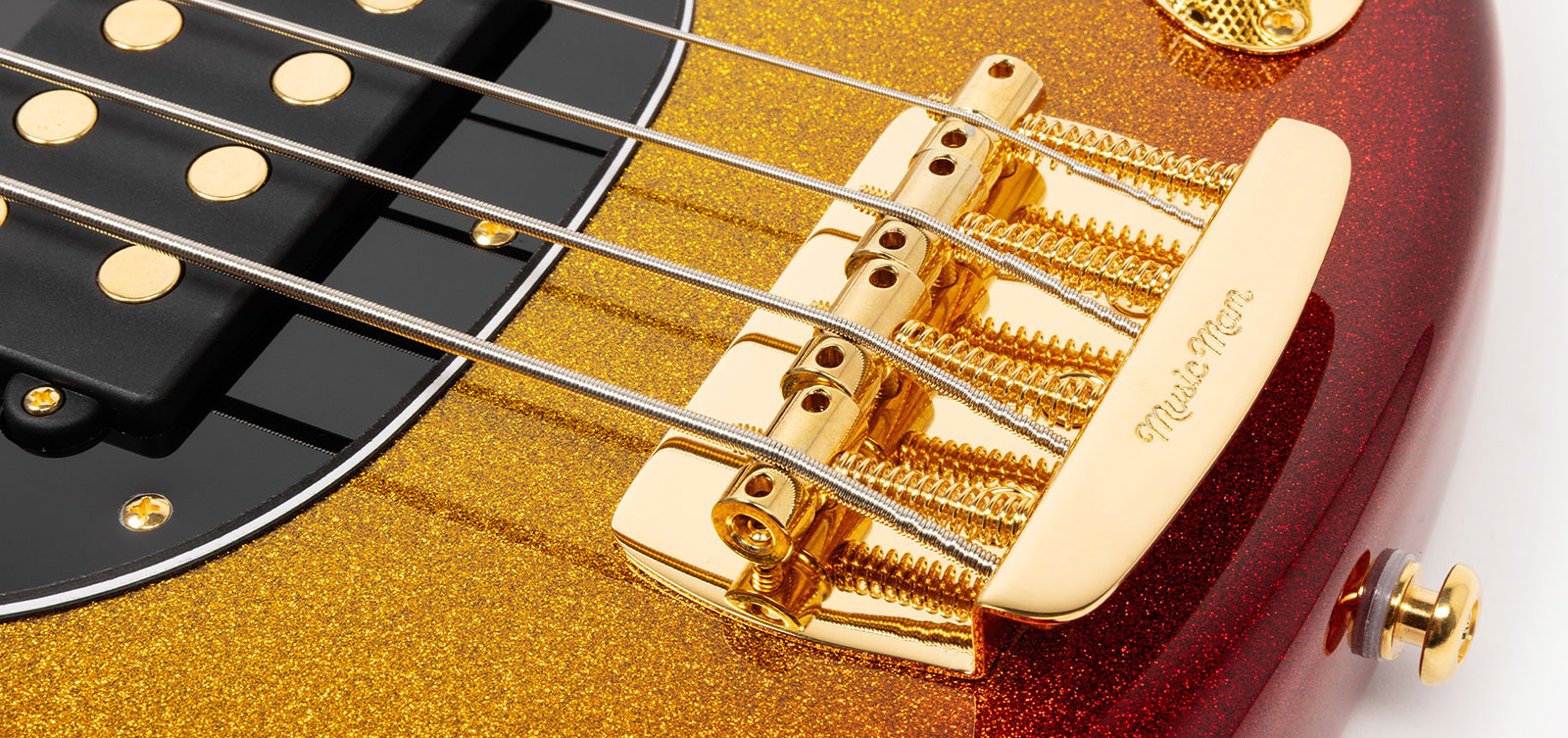 Music Man Stingray Special Hh Active Eb +housse - Cherry Punch - Basse Électrique Solid Body - Variation 3