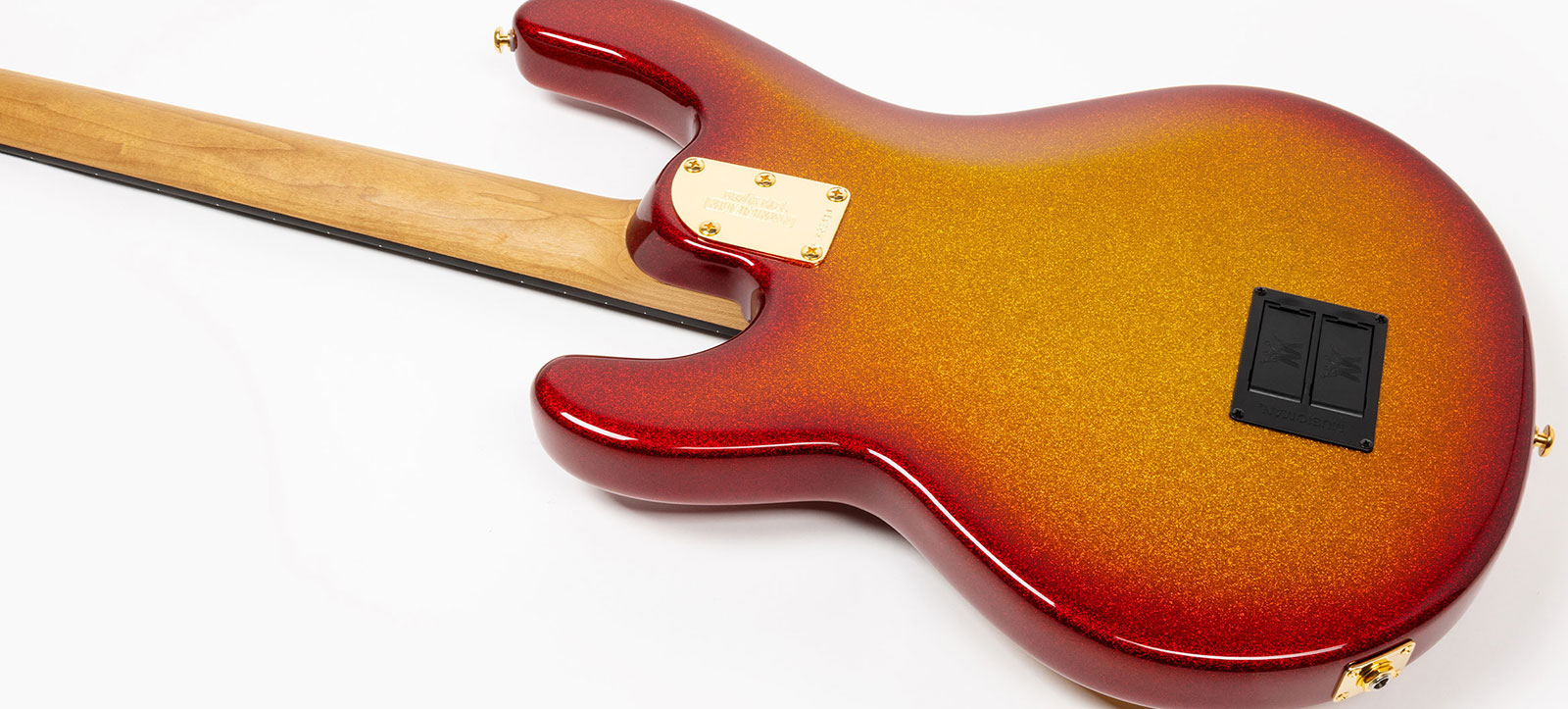 Music Man Stingray Special Hh Active Eb +housse - Cherry Punch - Basse Électrique Solid Body - Variation 4