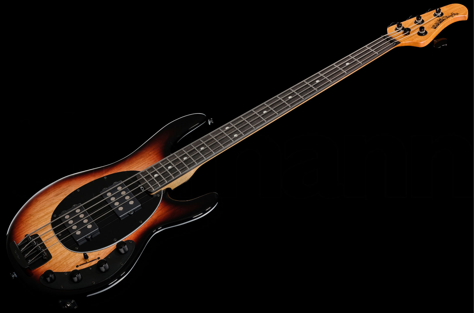 Music Man Stingray Special Hh Active Eb +housse - Faded Vintage Sunburst - Basse Électrique Solid Body - Variation 2