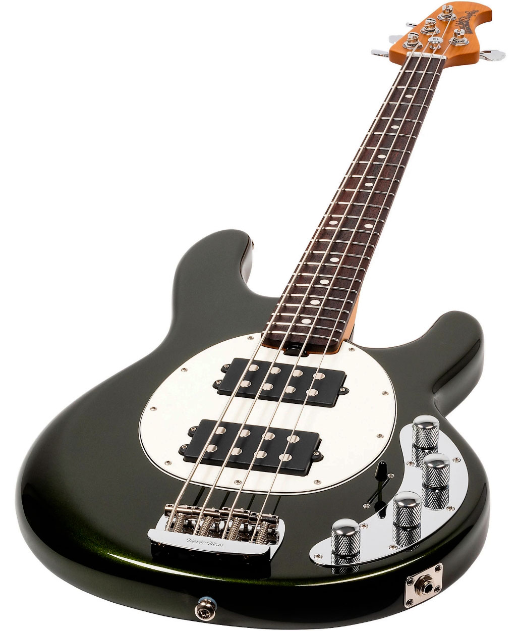 Music Man Stingray Special Hh Active Rw +housse - Fallout Green - Basse Électrique Solid Body - Variation 2