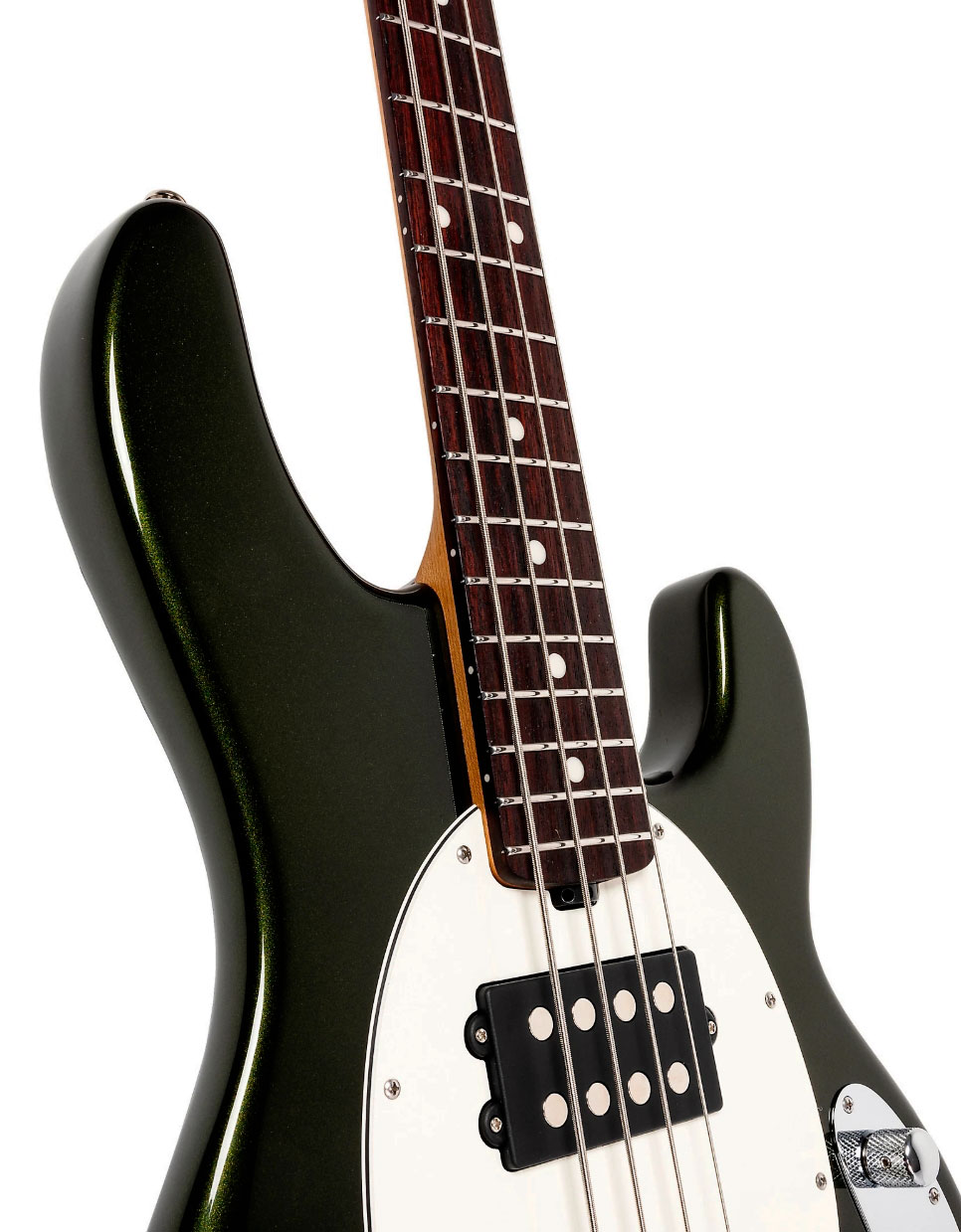 Music Man Stingray Special Hh Active Rw +housse - Fallout Green - Basse Électrique Solid Body - Variation 3