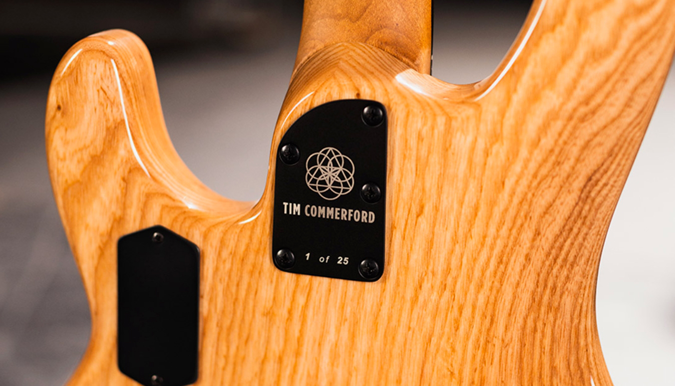 Music Man Tim Commerford Stingray Bass Active Signature Eb - Natural Gloss - Basse Électrique Solid Body - Variation 2