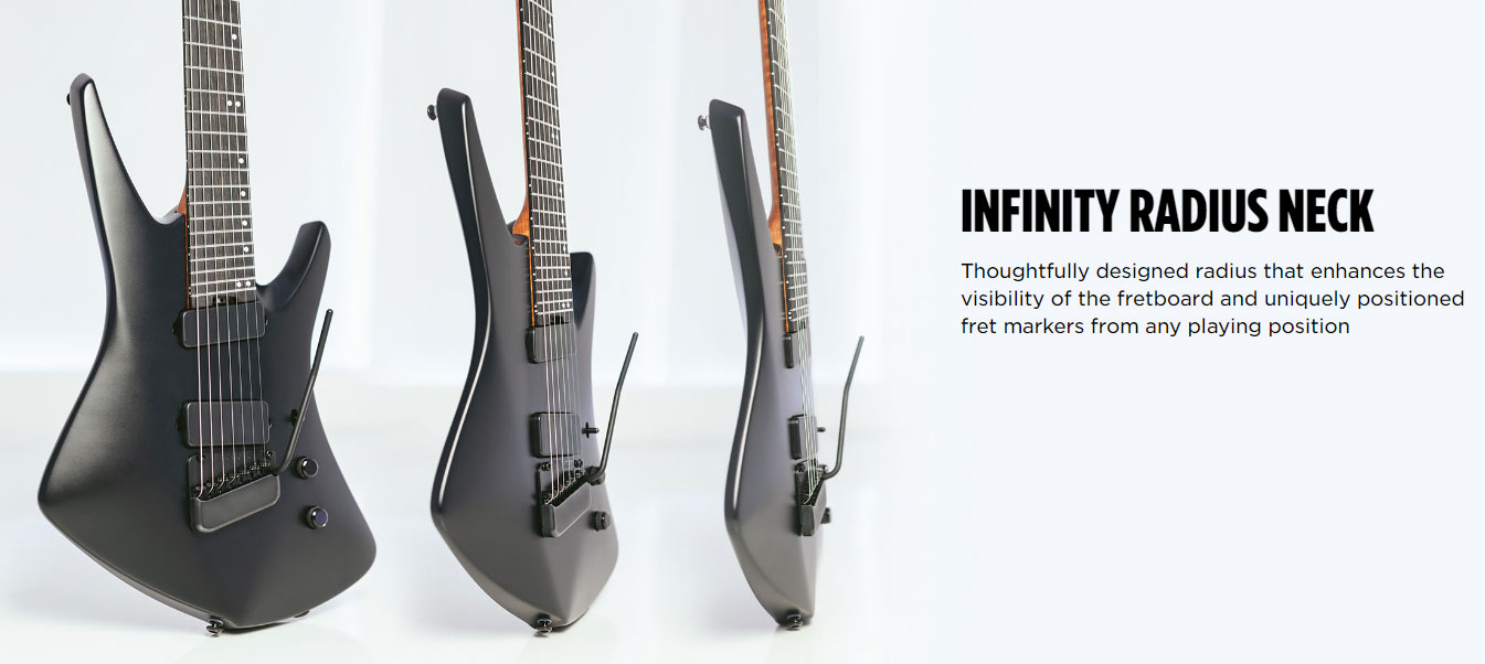 Music Man Tosin Abasi Kaizen 7c Signature Multiscale 2h Trem Eb - Mint - Guitare Électrique Multi-scale - Variation 2
