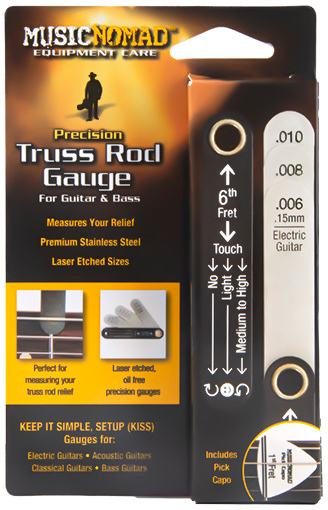 Music Nomad Cale De PrÉcision Pour Ajustement Truss Rod, MÉdiator Capo Inclus - Outils Guitare & Basse - Main picture