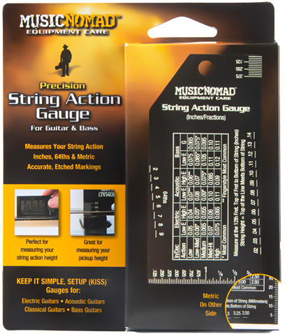 Music Nomad RÉgle De Mesure De L'action Des Cordes - Outils Guitare & Basse - Main picture