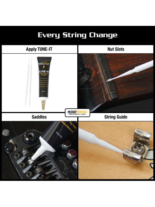 Music Nomad Kit De Changement De Cordes (manivelle, Pince, Tune-it, Bras Octopus) - Outils Guitare & Basse - Variation 5