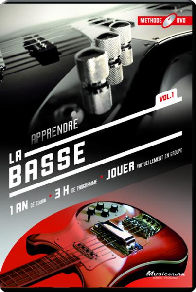 Librairie basse Musicatem DVD apprendre la basse électrique volume 1