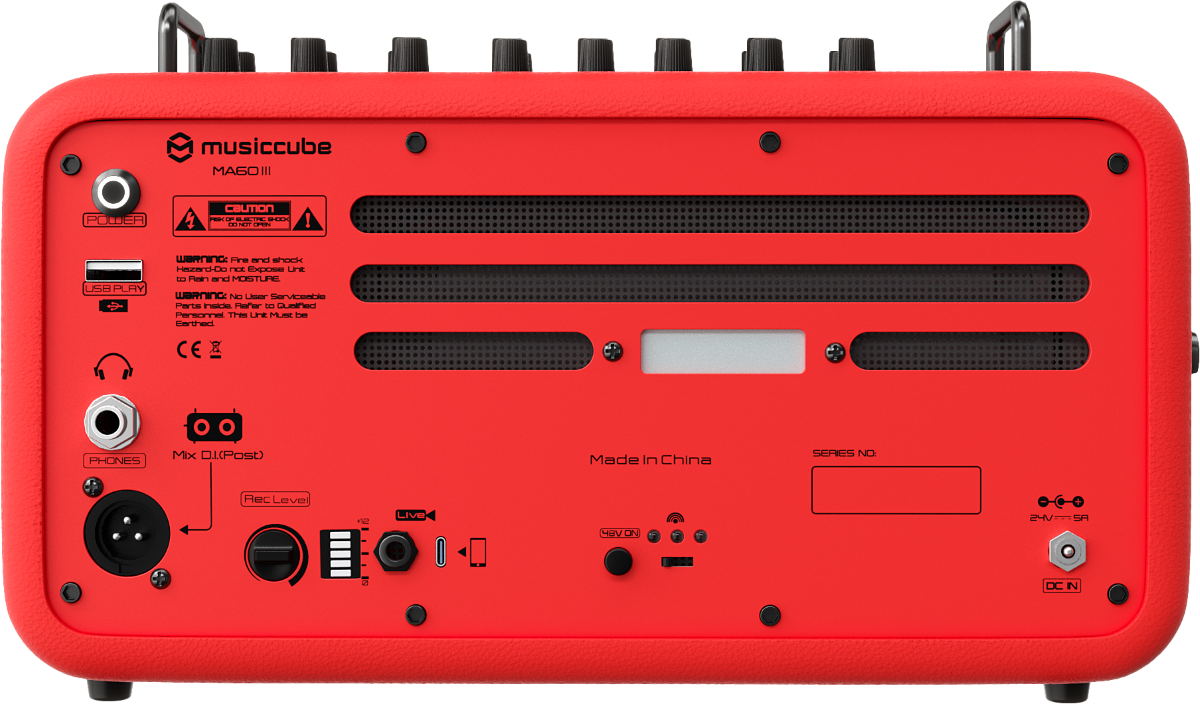 Musiccube Ma 60 Iii Red - Sono Portable - Variation 1