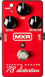 Pédale overdrive / distortion / fuzz Mxr Custom Badass '78 Distortion M78