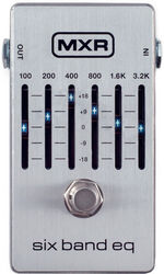 Pédale eq. / enhancer / buffer Mxr Six Band EQ M109S